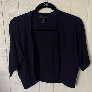 INC International Concepts Women's Elegant Black Shrug